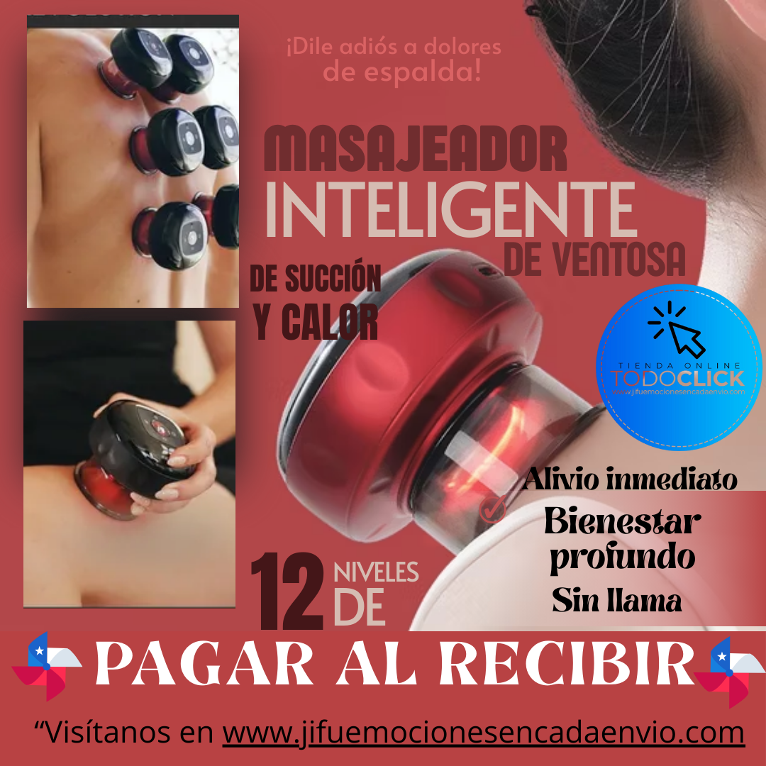 VENTOSA ELECTRONICA INTELIGENTE, BIENESTAR TOTAL SMARTCUPPING™  ⭐⭐⭐⭐⭐
