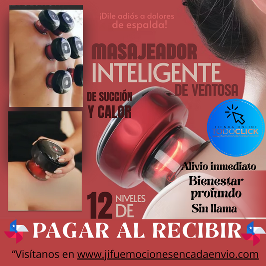 VENTOSA ELECTRONICA INTELIGENTE, BIENESTAR TOTAL SMARTCUPPING™  ⭐⭐⭐⭐⭐