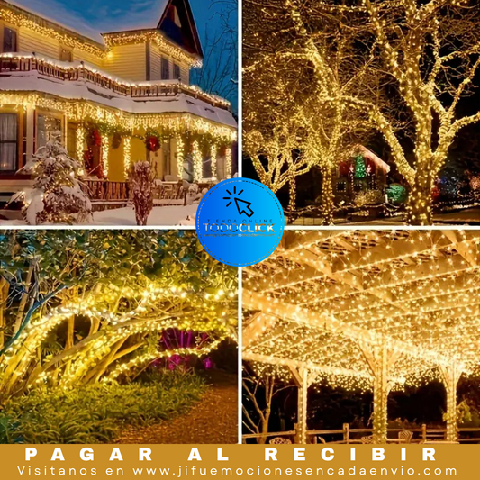 LUZ SOLAR NAVIDEÑA HOLIDAYGLOW™ ⭐⭐⭐⭐⭐