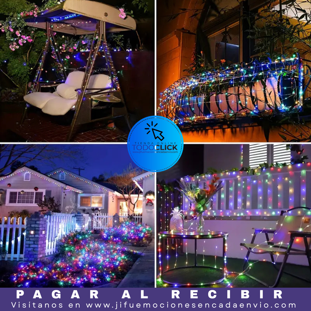 LUZ SOLAR NAVIDEÑA HOLIDAYGLOW™ ⭐⭐⭐⭐⭐