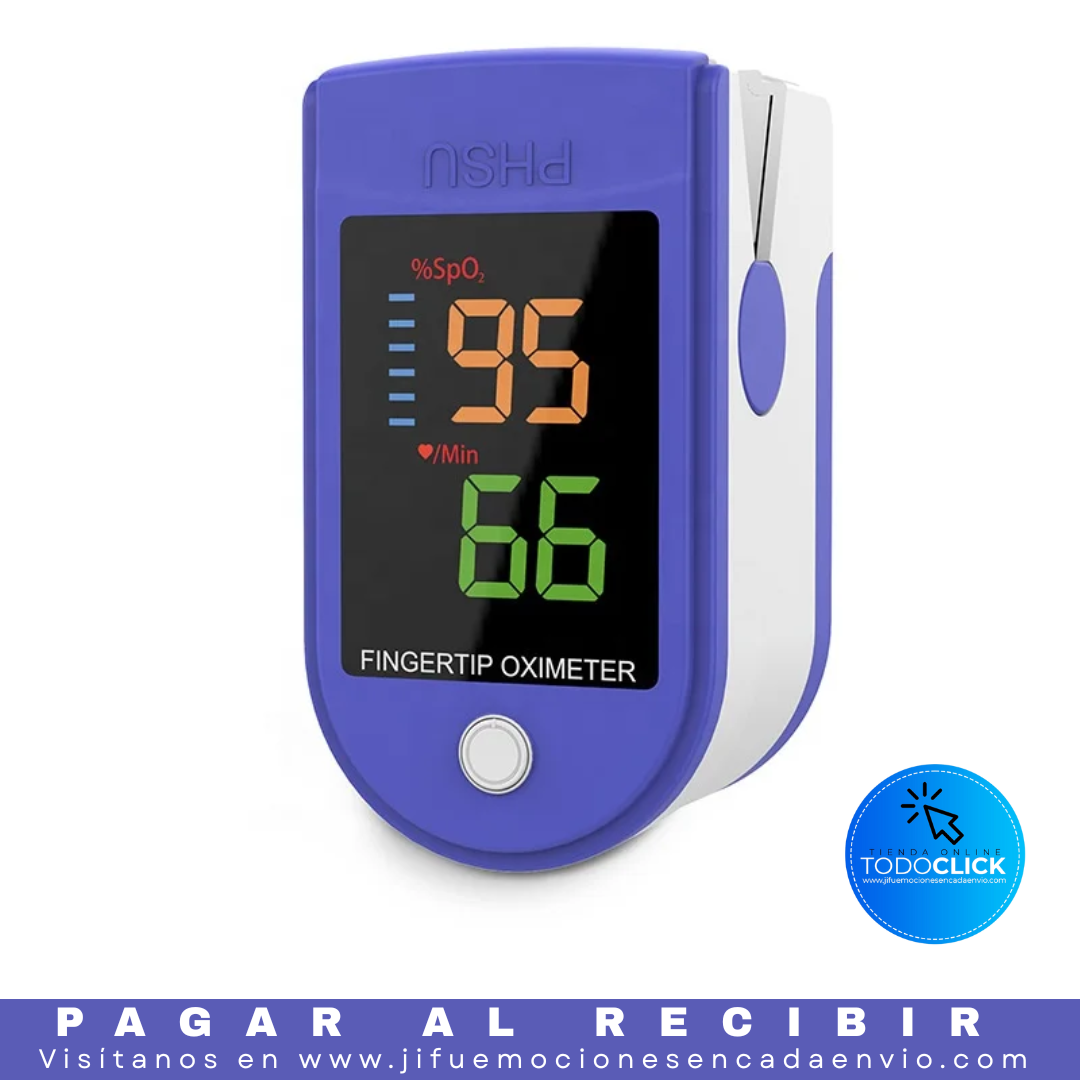 MONITOR DE OXÍGENO PULSEOXIMETE™ ⭐⭐⭐⭐⭐