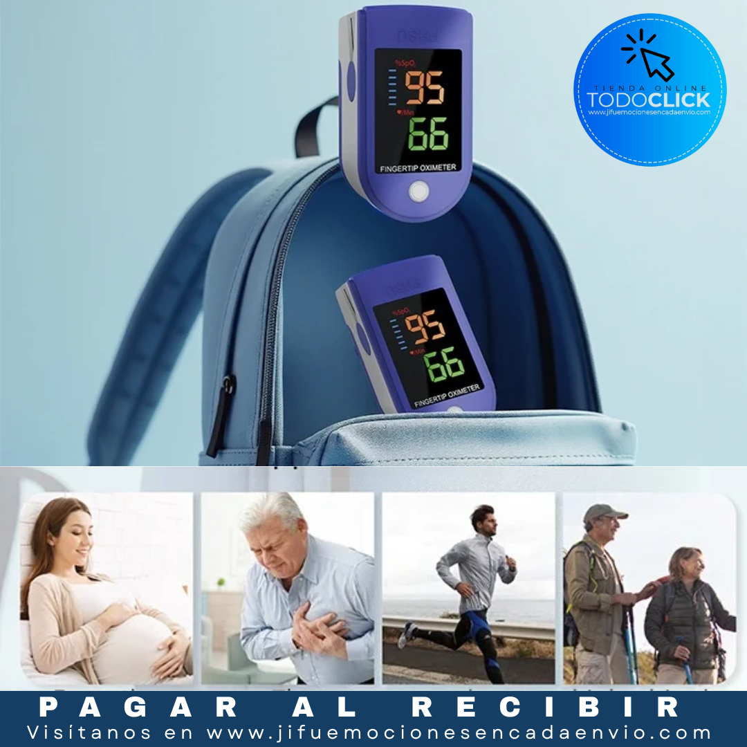 MONITOR DE OXÍGENO PULSEOXIMETE™ ⭐⭐⭐⭐⭐