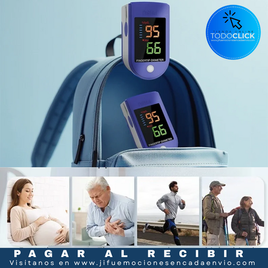 MONITOR DE OXÍGENO PULSEOXIMETE™ ⭐⭐⭐⭐⭐