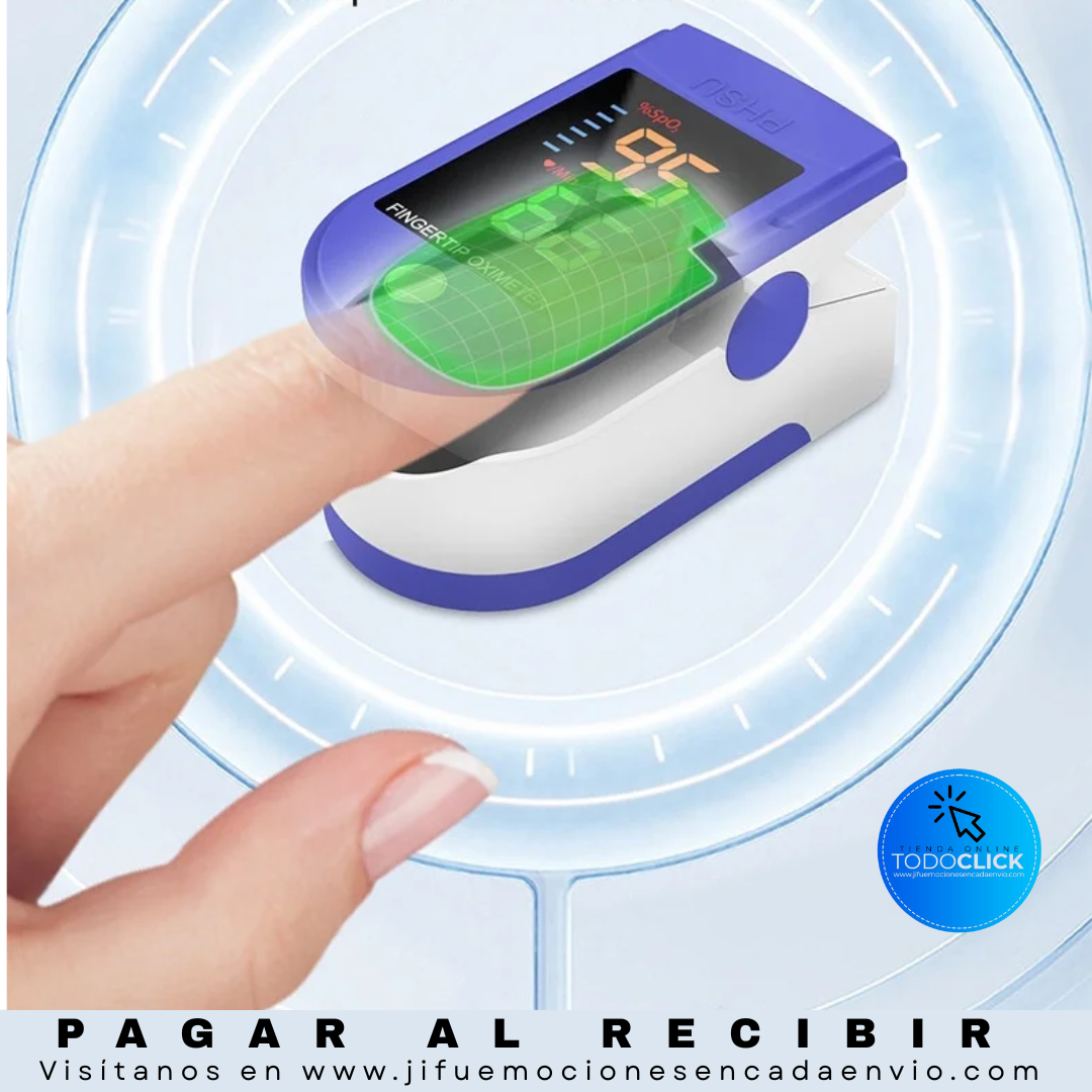 MONITOR DE OXÍGENO PULSEOXIMETE™ ⭐⭐⭐⭐⭐