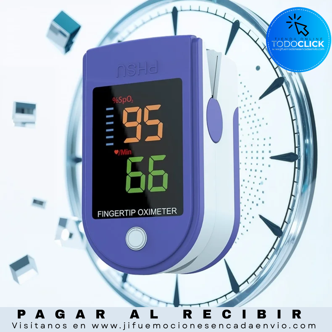 MONITOR DE OXÍGENO PULSEOXIMETE™ ⭐⭐⭐⭐⭐