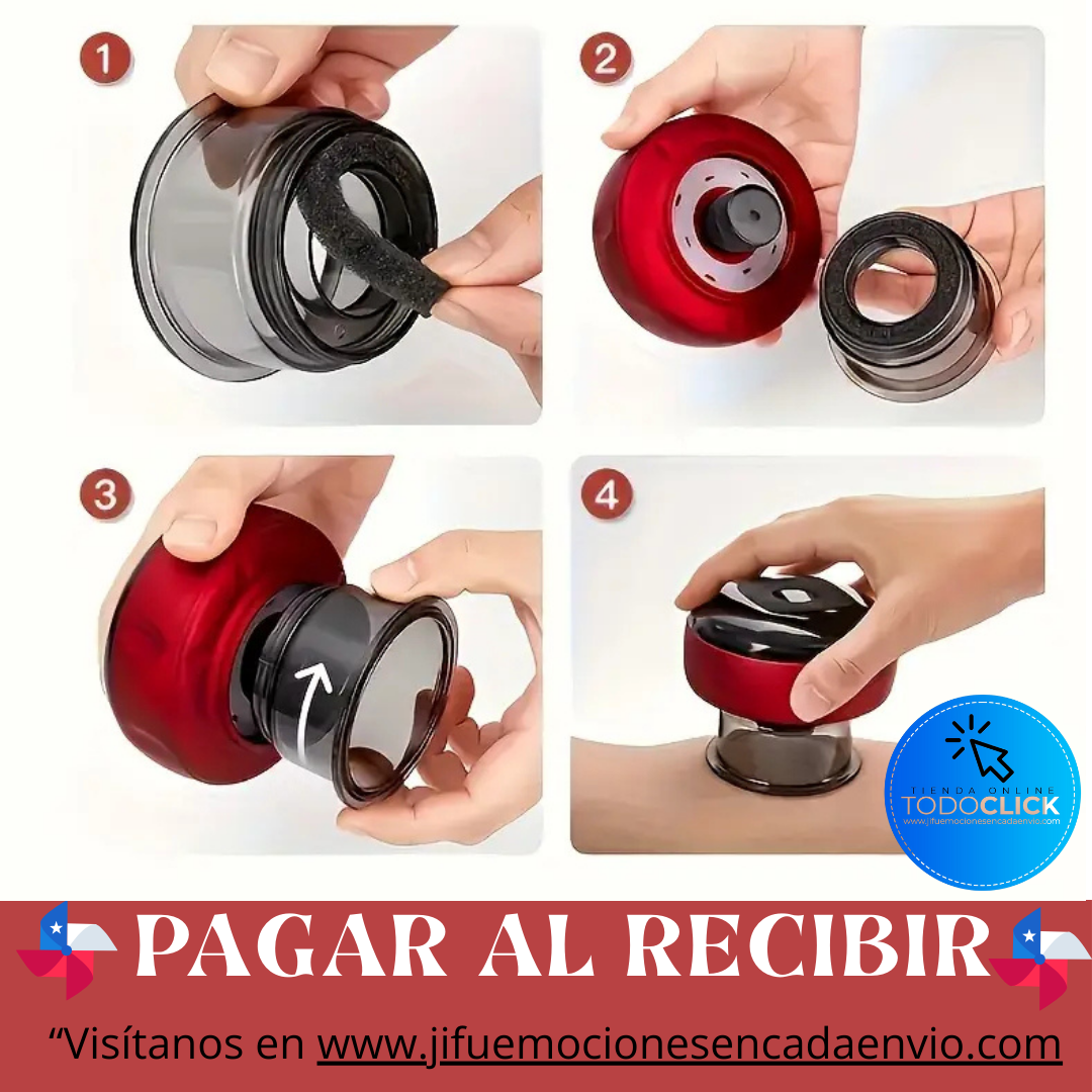 VENTOSA ELECTRONICA INTELIGENTE, BIENESTAR TOTAL SMARTCUPPING™  ⭐⭐⭐⭐⭐
